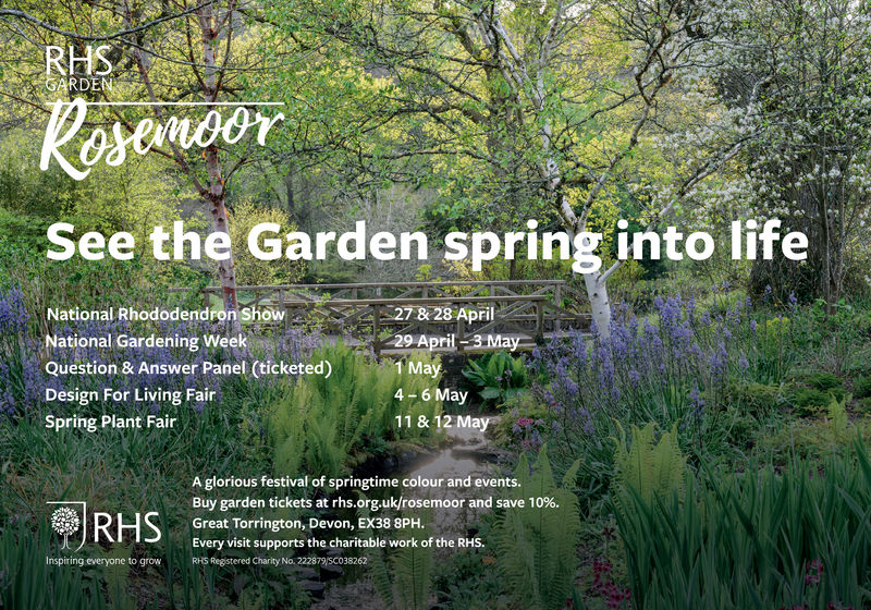 SUNDAY, APRIL 21, 2019 Ad - RHS Garden - Rosemoor ...