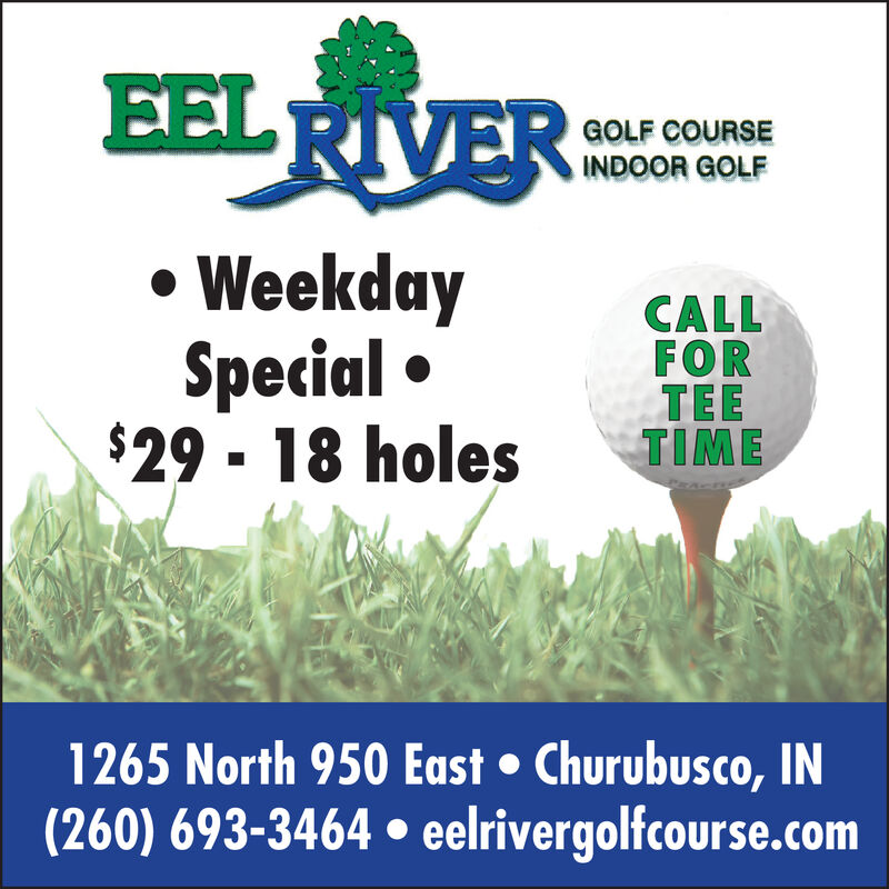 SATURDAY, JUNE 22, 2019 Ad - Eel River Golf Course - Post ...
