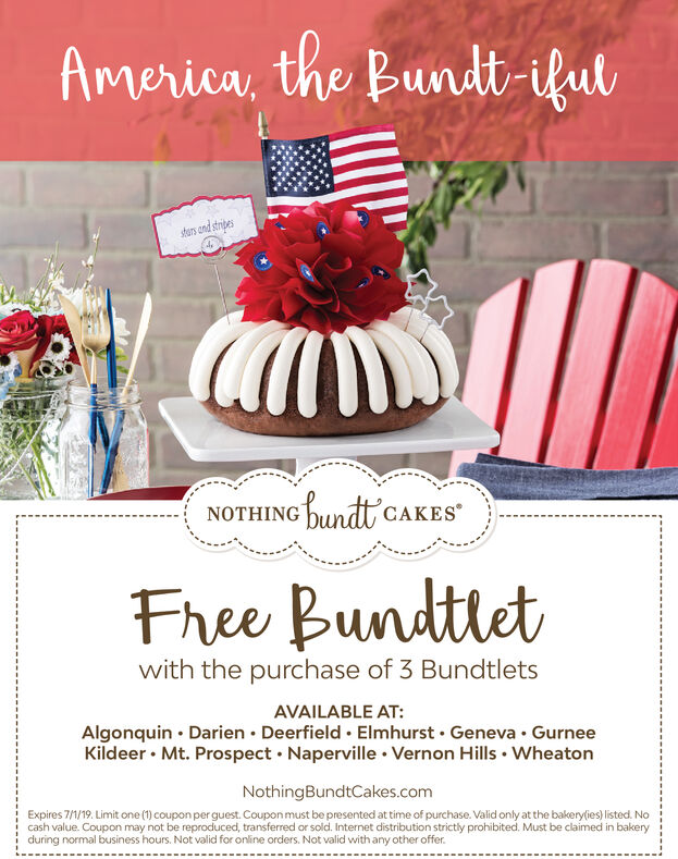 Nothing Bundt Cakes to hold grand opening in Cumberland County, Pa.