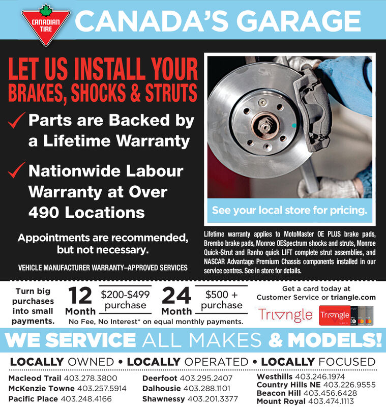 canadian tire brake pads