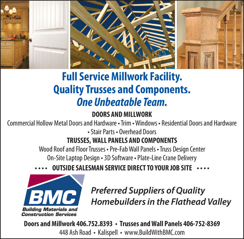 SATURDAY, SEPTEMBER 28, 2019 Ad - Building Materials & Construction  Services - Daily Inter Lake