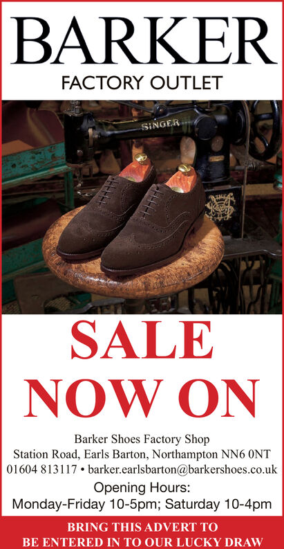 barkers shoes factory shop sale
