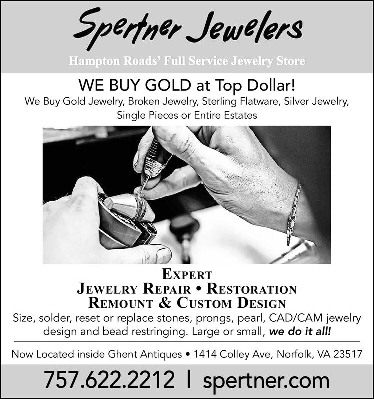 Thursday October 17 2019 Ad Spertner Jewelers The Virginian
