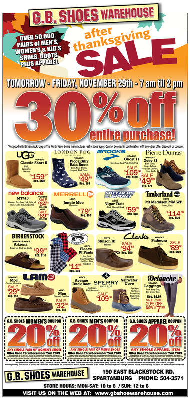 gb shoes coupon