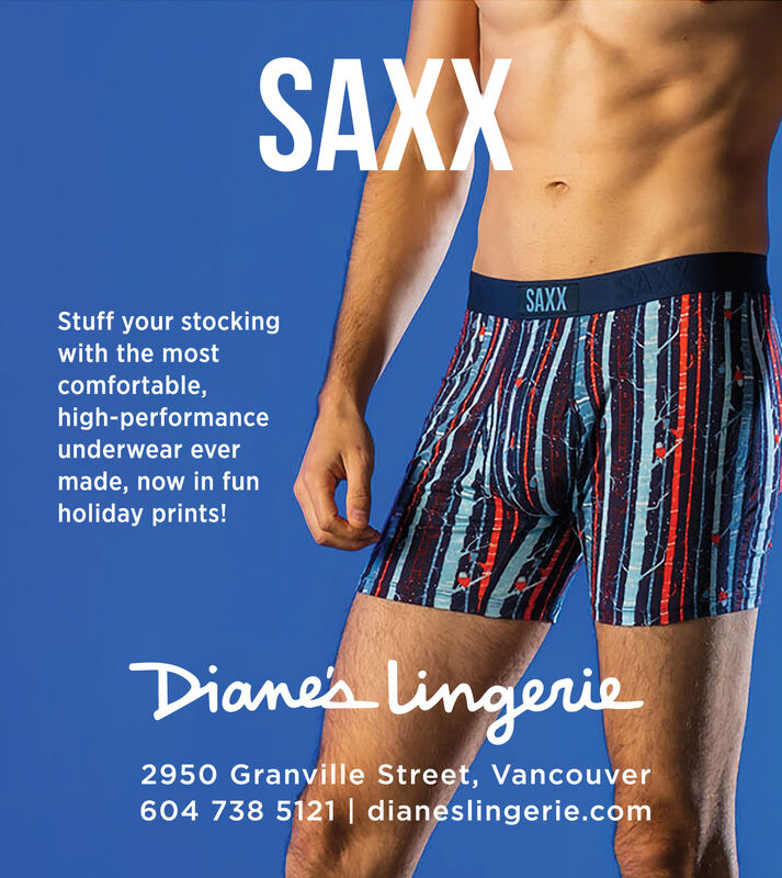 THURSDAY, DECEMBER 12, 2019 Ad - Diane's Lingerie - Vancouver Sun