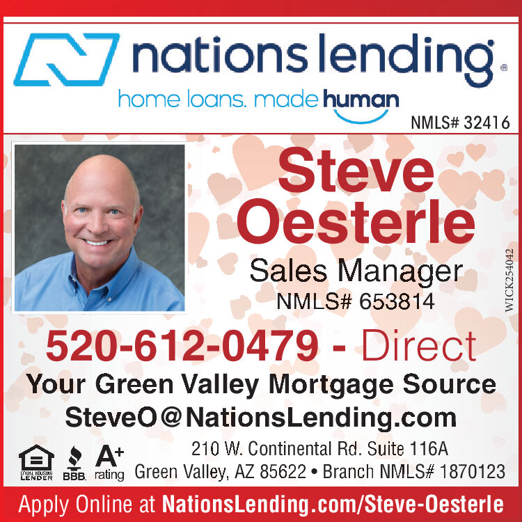 TUESDAY, FEBRUARY 11, 2020 Ad - Nations Lending - Steve Oesterle ...