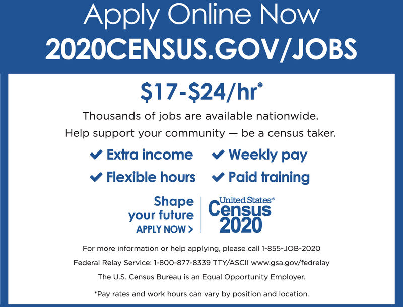 Friday February 21 2020 Ad U S Census Bureau Beloit Daily News