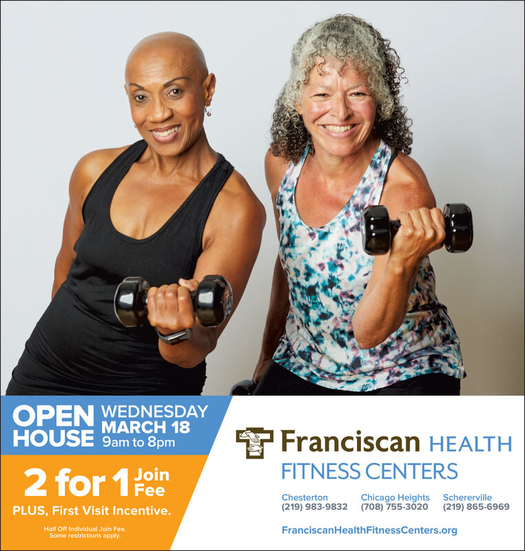 Thursday February 27 2020 Ad Franciscan Health Fitness