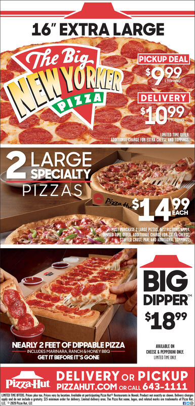 Pizza Hut Proves Bigger Is Better With The Colossal Classic Big