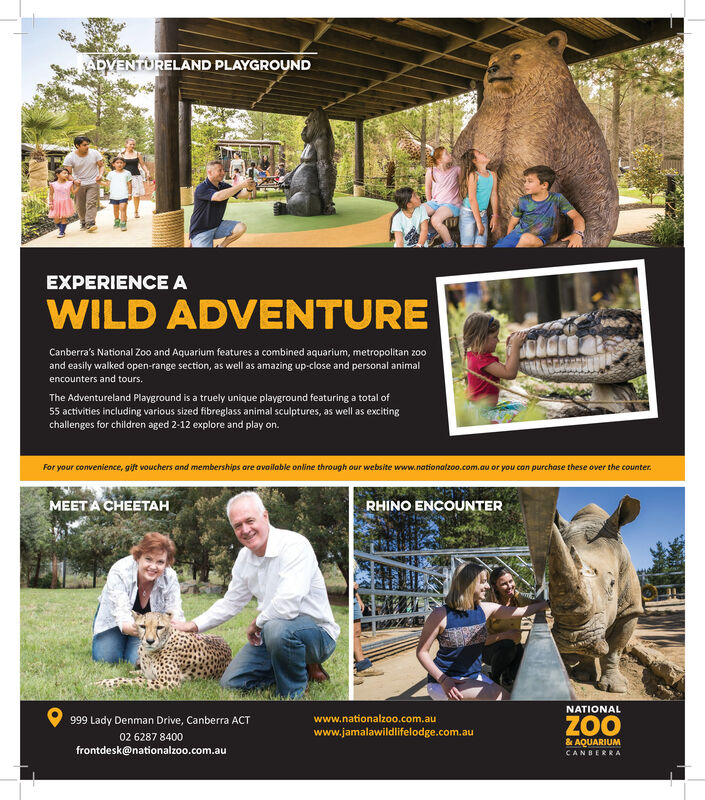 WEDNESDAY, SEPTEMBER 16, 2020 Ad - National Zoo & Aquarium - Canberra Weekly