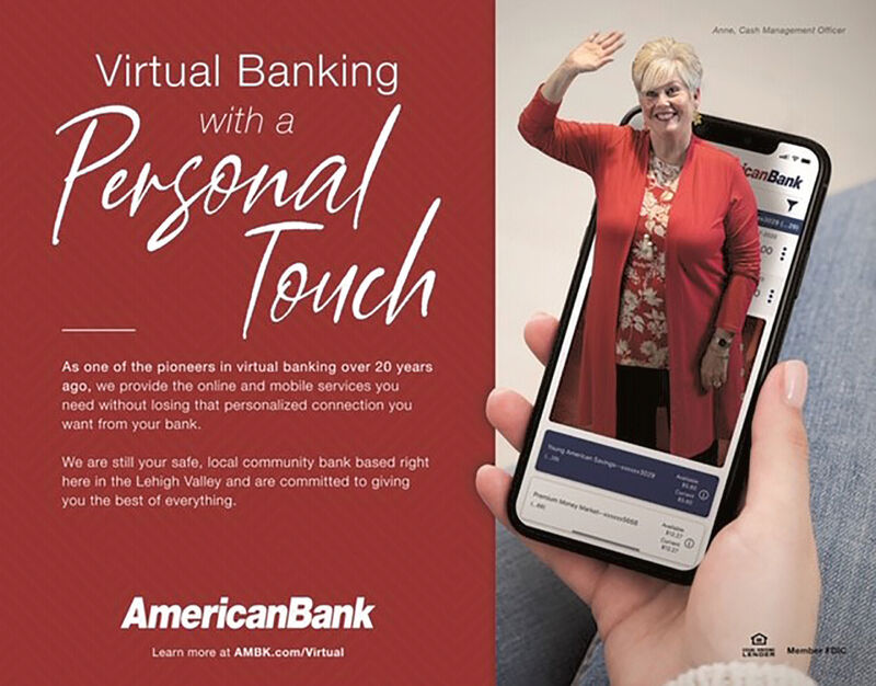 mobile banking print ad
