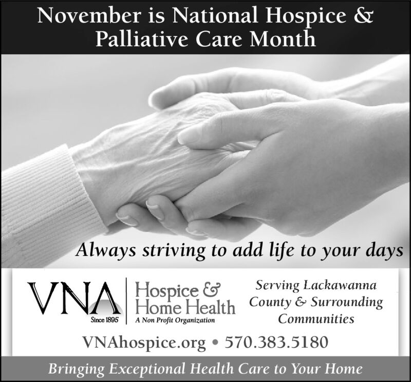 Friday November 13 2020 Ad Vna Hospice Home Health The Times Tribune