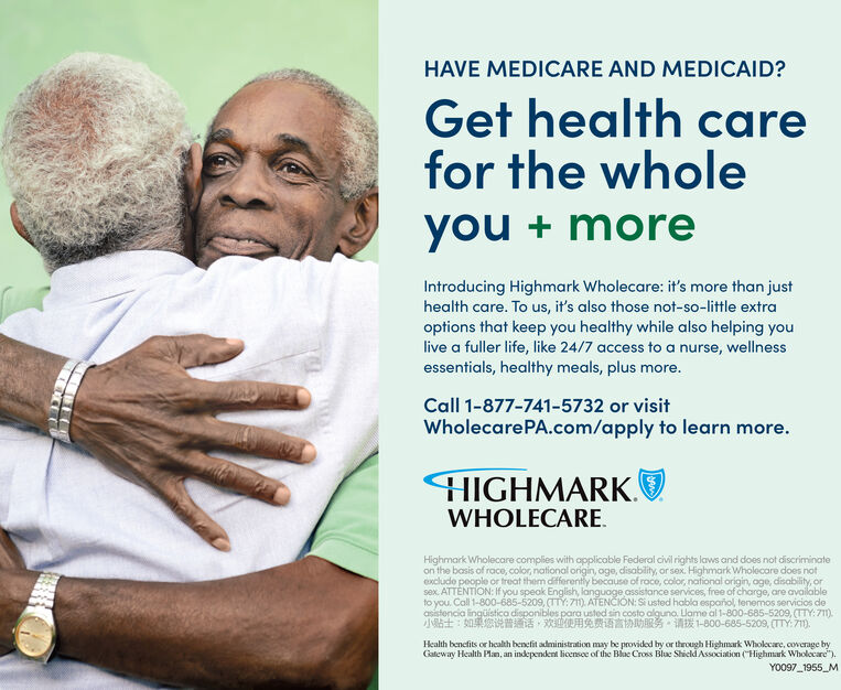 SATURDAY, OCTOBER 30, 2021 Ad Highmark Wholecare Morning Call