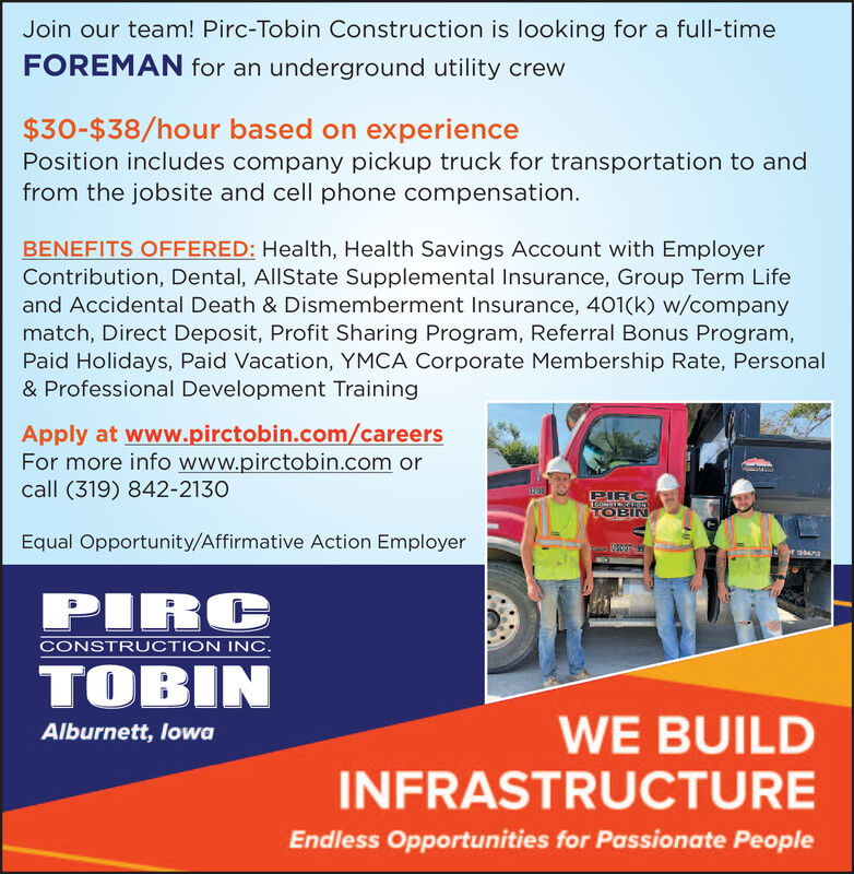 About — Pirc-Tobin Construction, Inc.