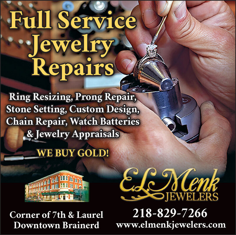 We Repair Jewelry and Watches Advertising Poster Sign 