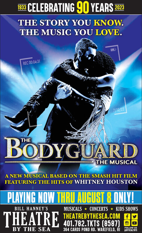 THE BODYGUARD - Theatre By The Sea