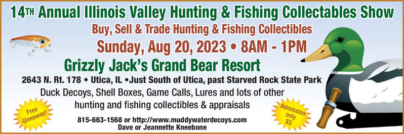 MONDAY, AUGUST 14, 2023 Ad - Muddy Water Decoys - News Tribune