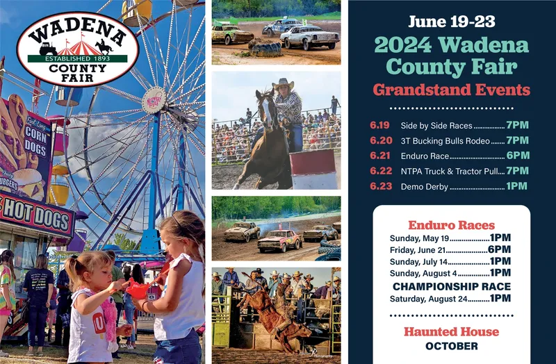 TUESDAY, MAY 21, 2024 Ad Wadena County Fairgrounds Wadena County