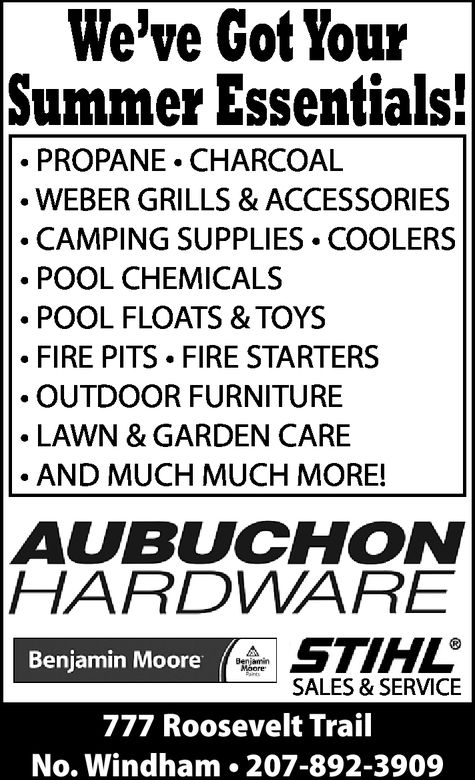 Ad Aubuchon Hardware, Aubuchon Fire Pit