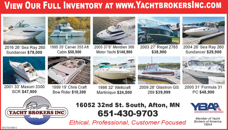 Friday August 31 18 Ad Yacht Brokers Inc Rivertowns
