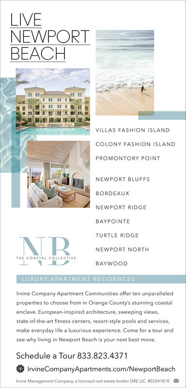 Villas Fashion Island in Newport Beach