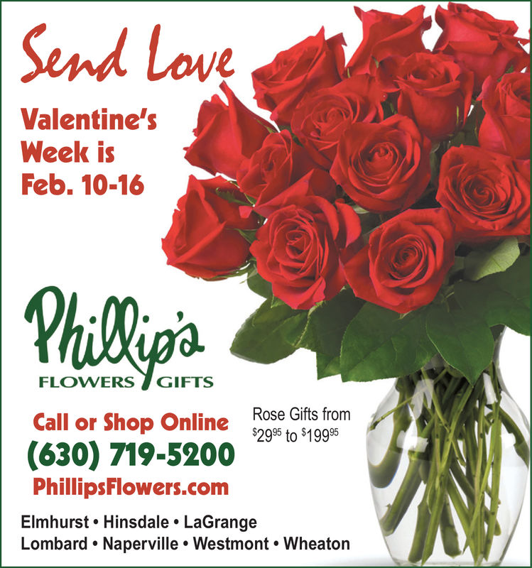 Phillip's Flowers & Gifts Westmont Il 60559 / Wednesday