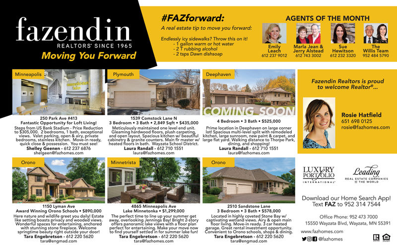 Sue Hewitson with Fazendin Realtors