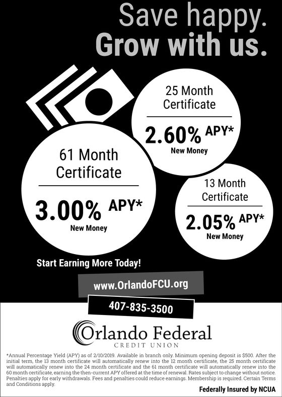 THURSDAY, FEBRUARY 14, 2019 Ad - Orlando Federal Credit ...
