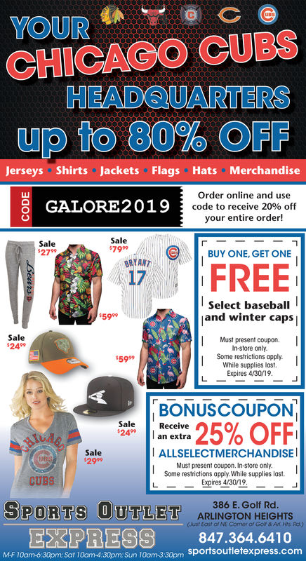 Thursday April 4 2019 Ad Sports Outlet Express Daily Herald Paddock