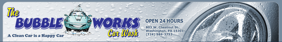 Bubble Works Car Wash in Washington, PA