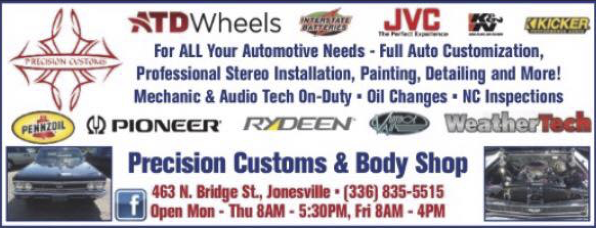Precision Customs & Body Shop in Elkin, NC