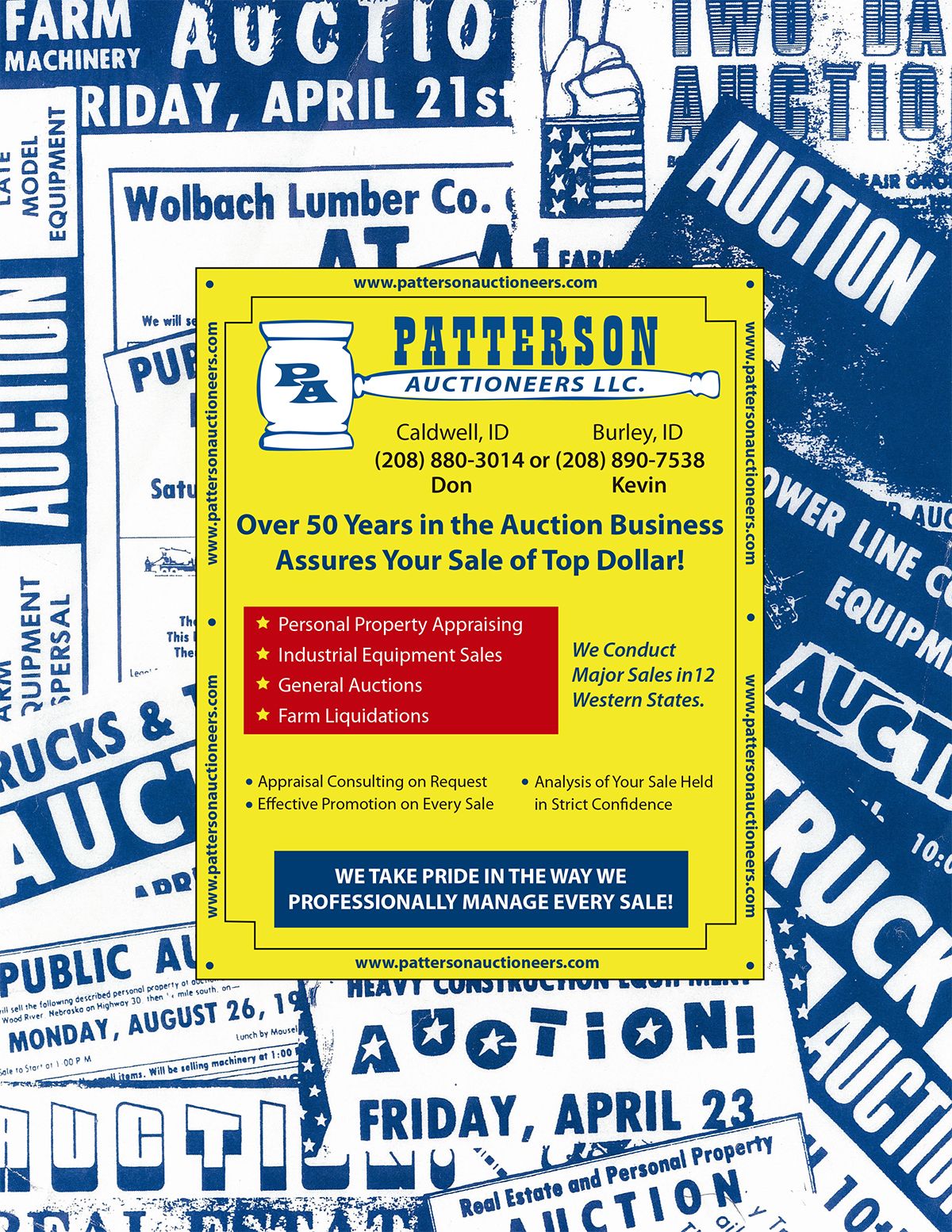 Patterson Auctioneers Llc in Caldwell, ID