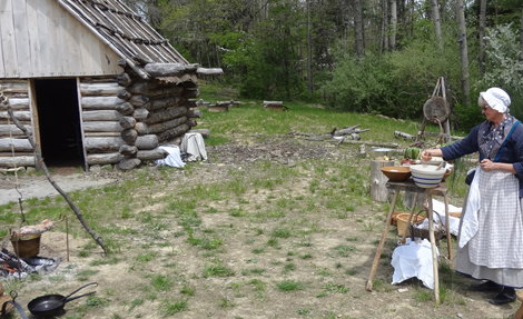Meadowcroft Rockshelter and Historic Village in Avella, PA