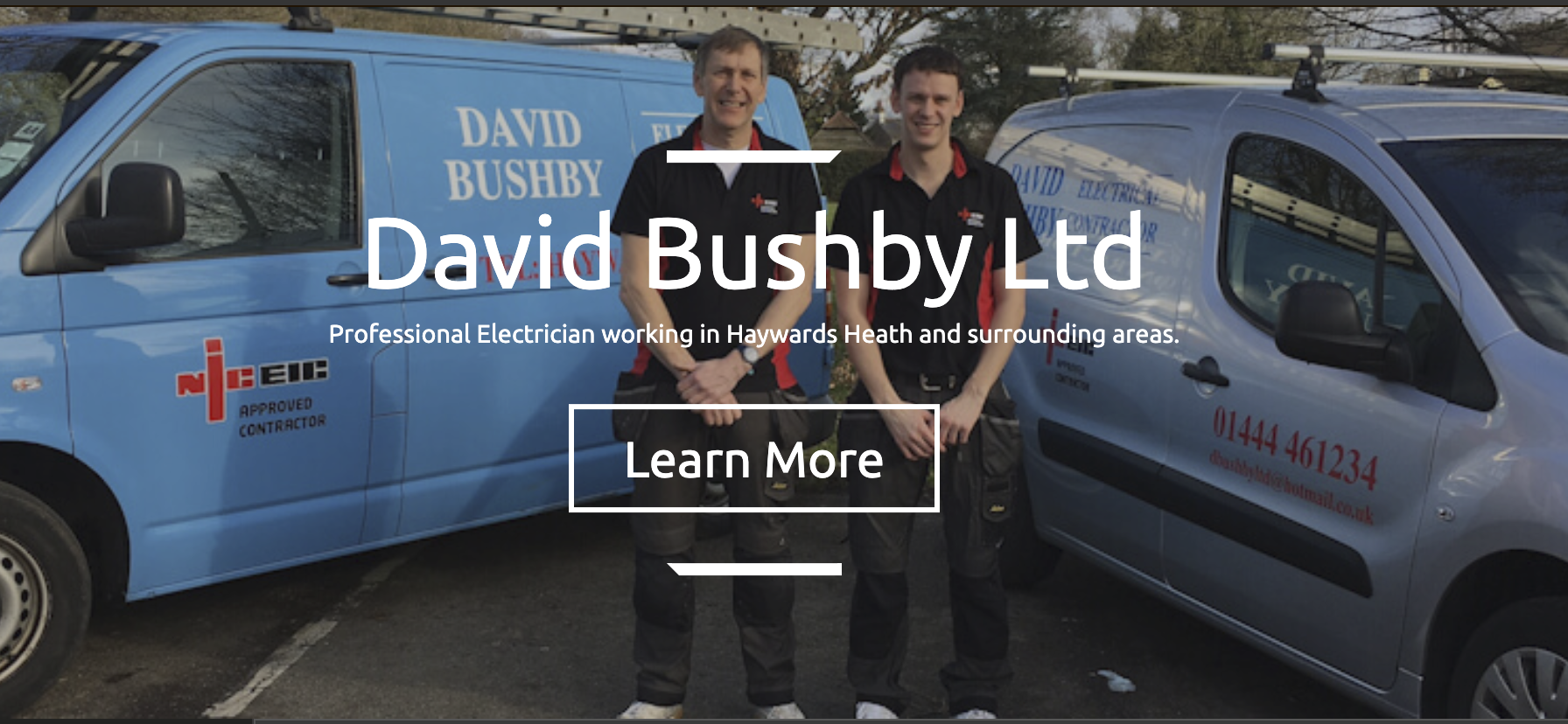 David Bushby Electrical contractor in Haywards Heath,